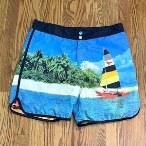 Modern Amusement Reversible Board Shorts. Size 34.